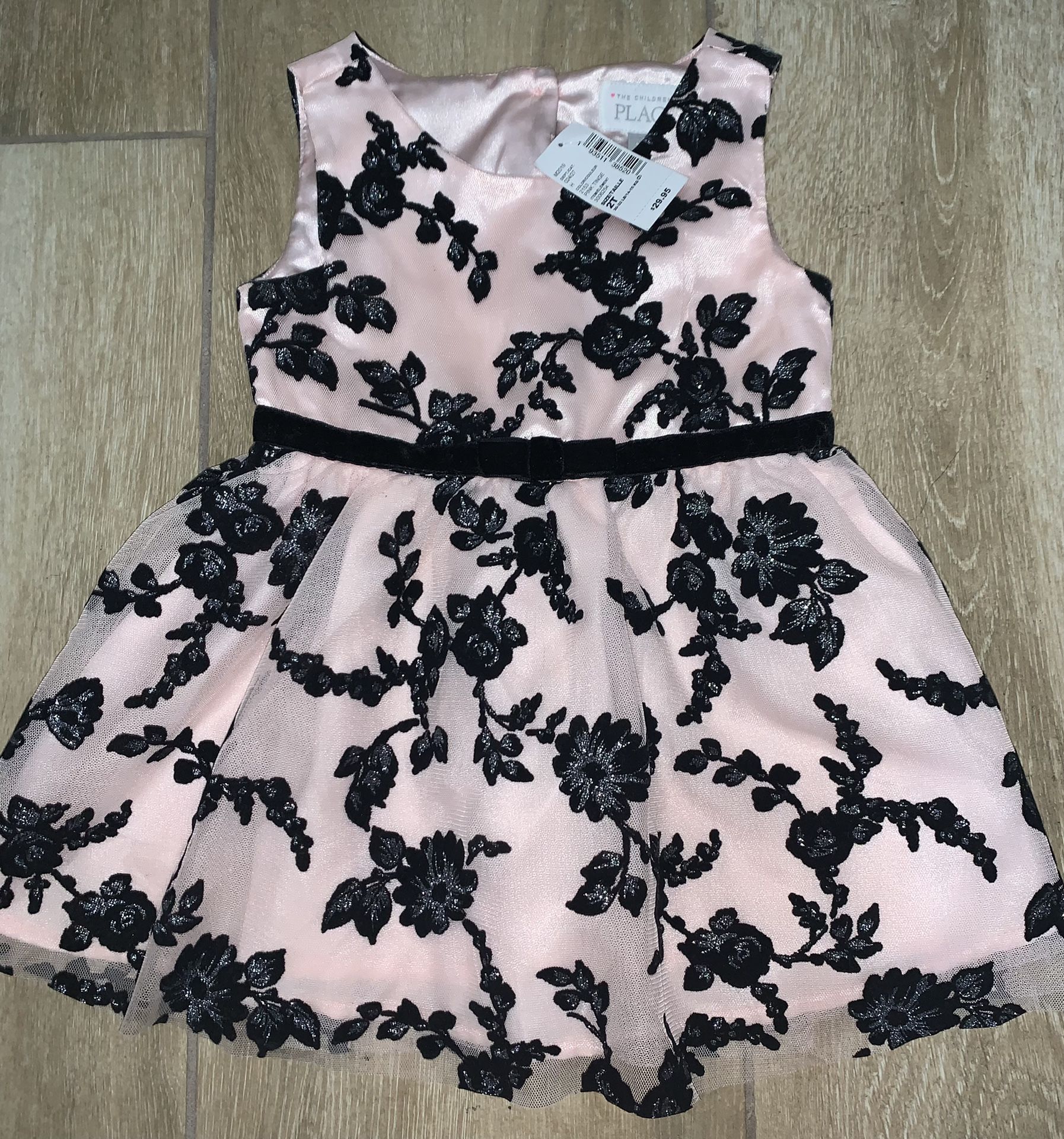 Brand New Baby/infant/kids Health Items/New Childrens Place 2T Girls Dress And Step Stool
