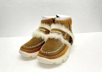 UGG Fluff Punk UGGPure & Lamb Fur Suede Ankle Boot’s Thumbnail