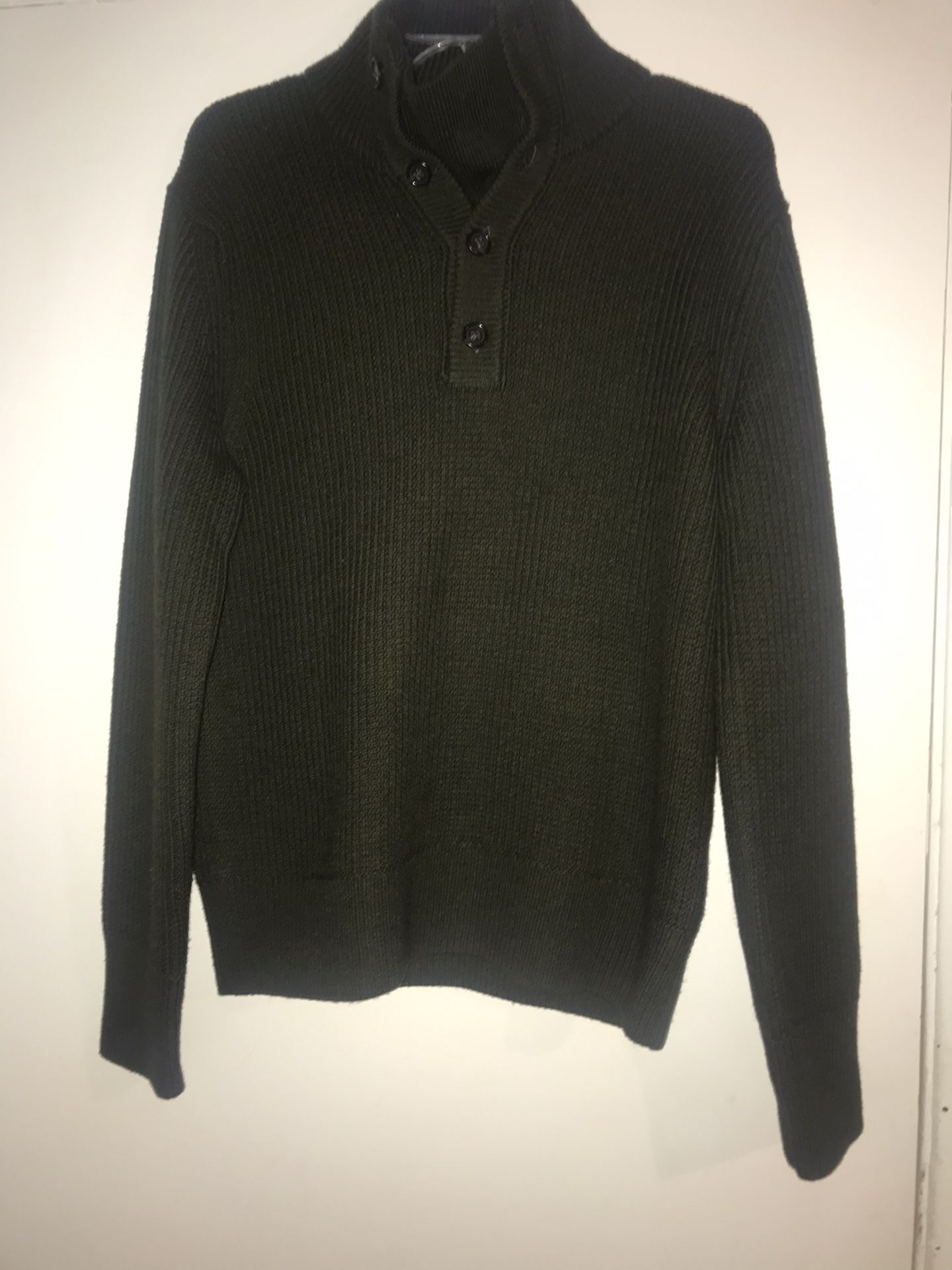 Banana Republic 100% Fine Italian Merino Wool Sweater For Men