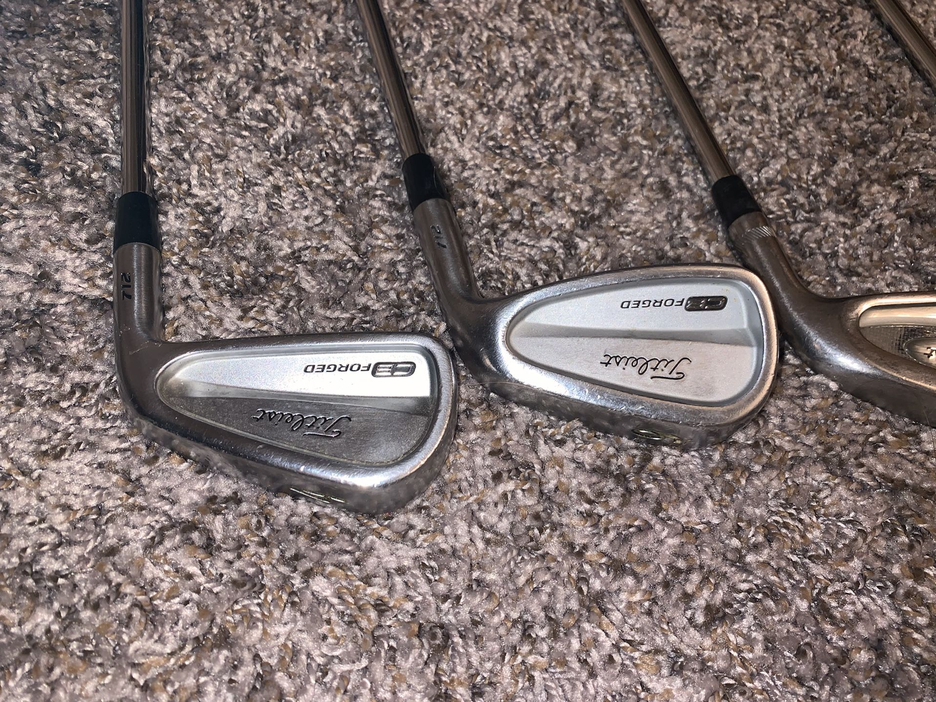 Titleist cb712 Irons, Cobra drivers