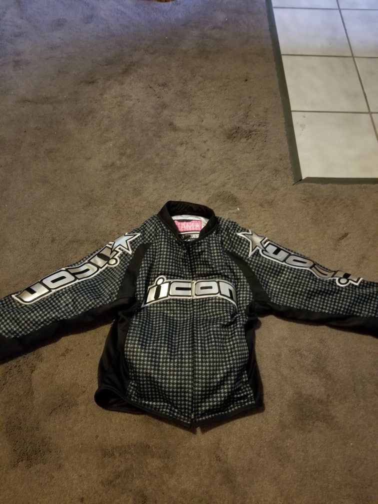 ICON women's motorcycle jacket