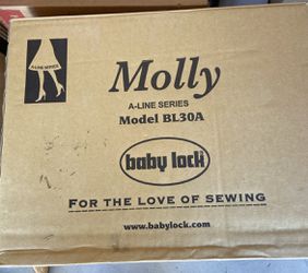 Brand New Molly Sewing Machine By BABY LOCK With Manual Thumbnail