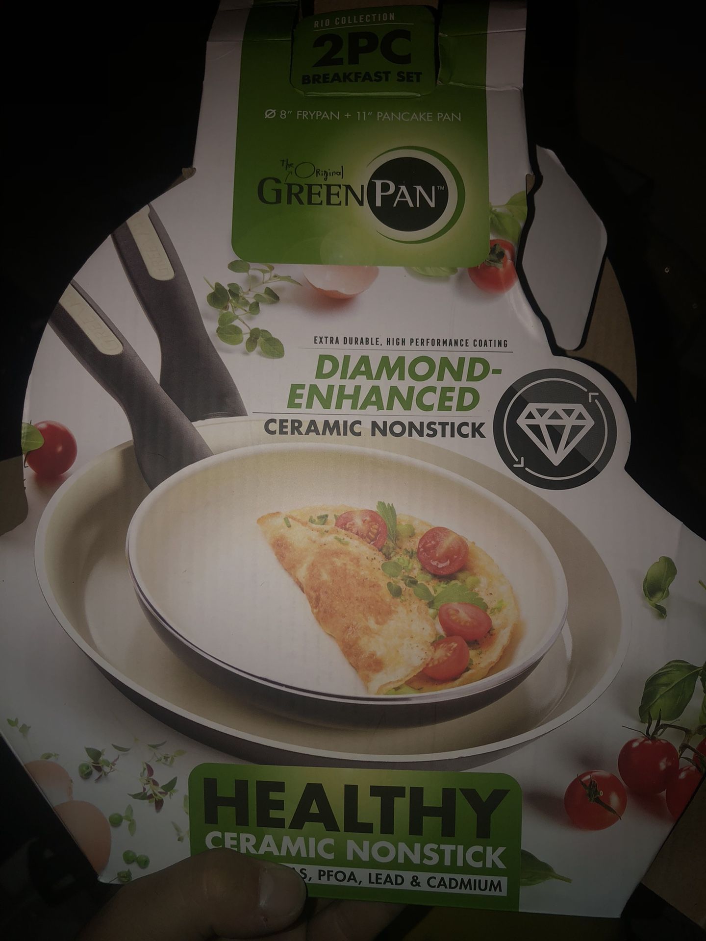 8” Fry Pan and 11” pancake pan