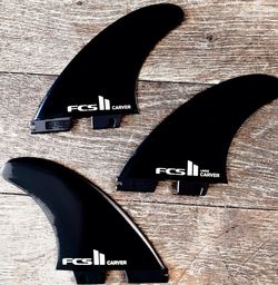 FCSll GLASS FLEX SURFBOARD FINS ....3,4 and 5 fin sets Thumbnail