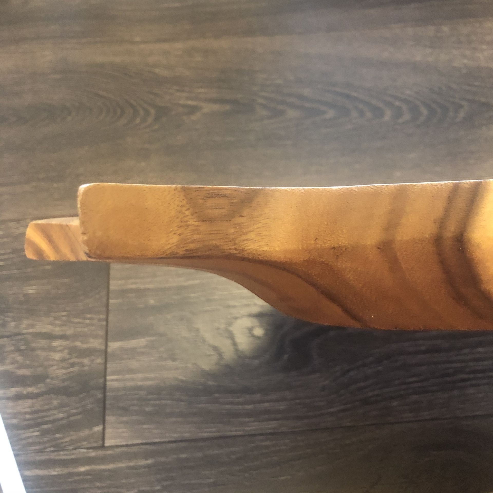 Wooden carved Fish Bowl