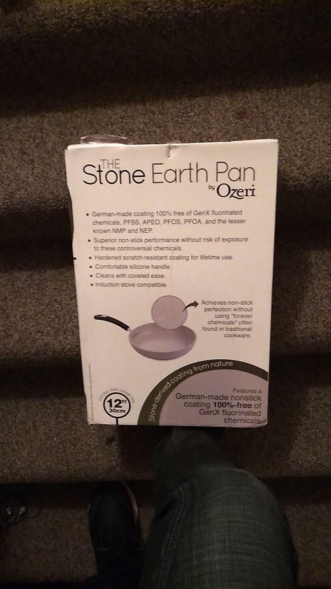 Ozeri 12" stone frying pan