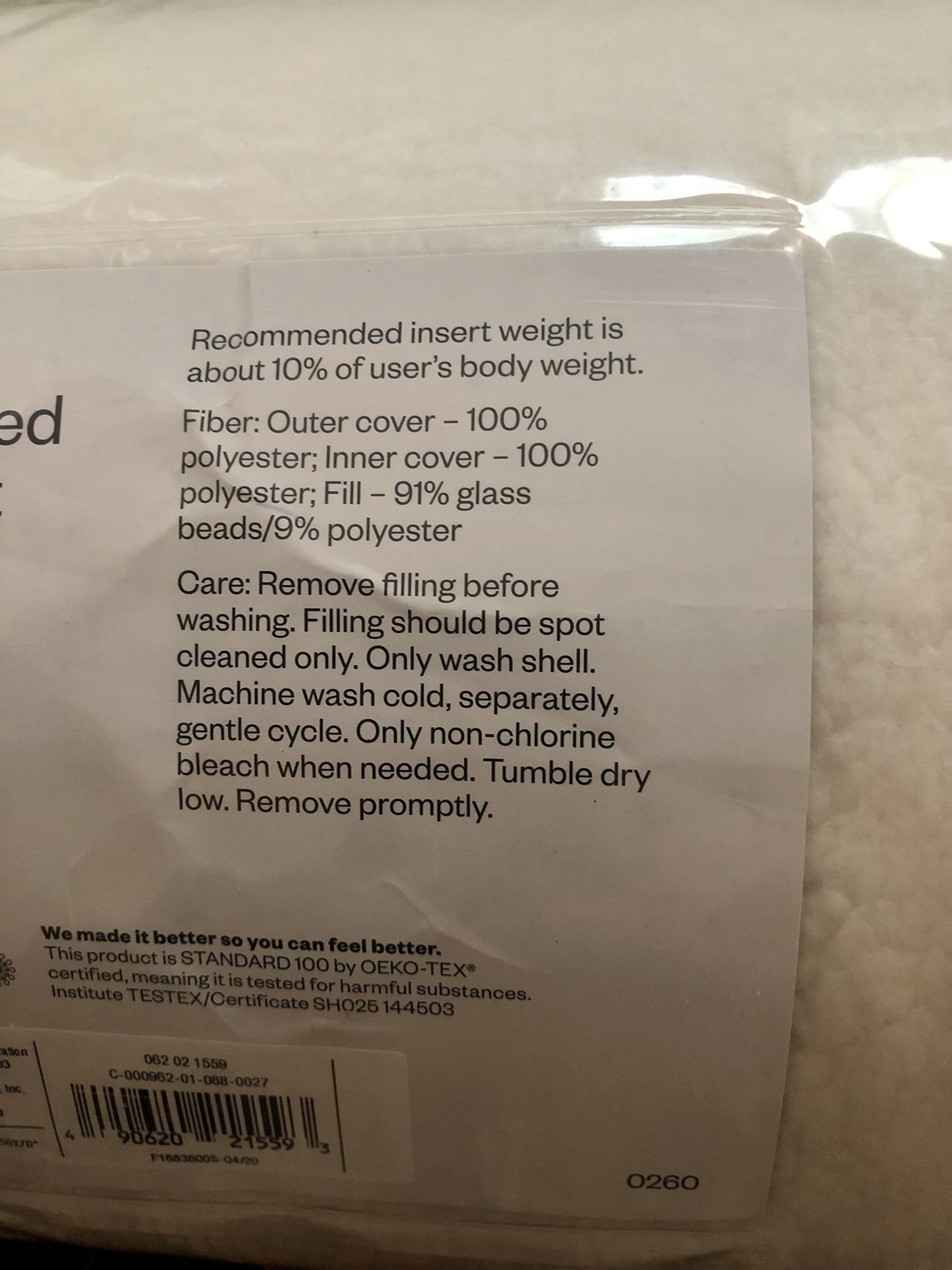 Weighted Blanket /12lb/Sherpa