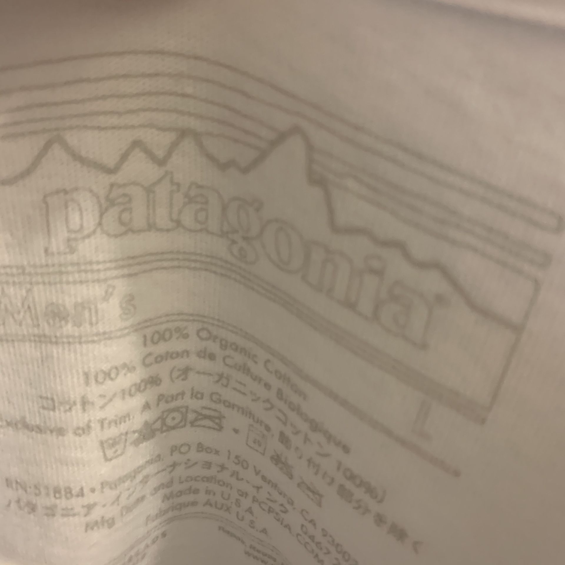 Love the Environment tee Mens Patagonia size L