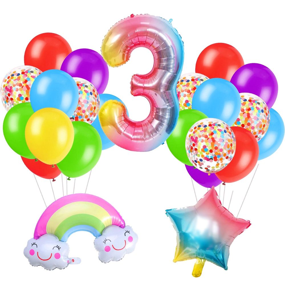 Birthday Balloons Set