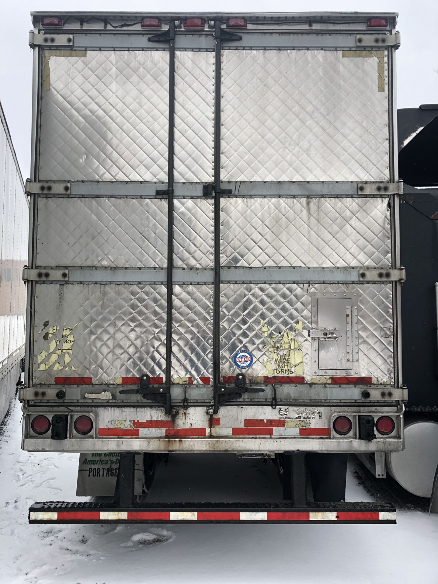 2001 Utility Thermo King Trailer Clean