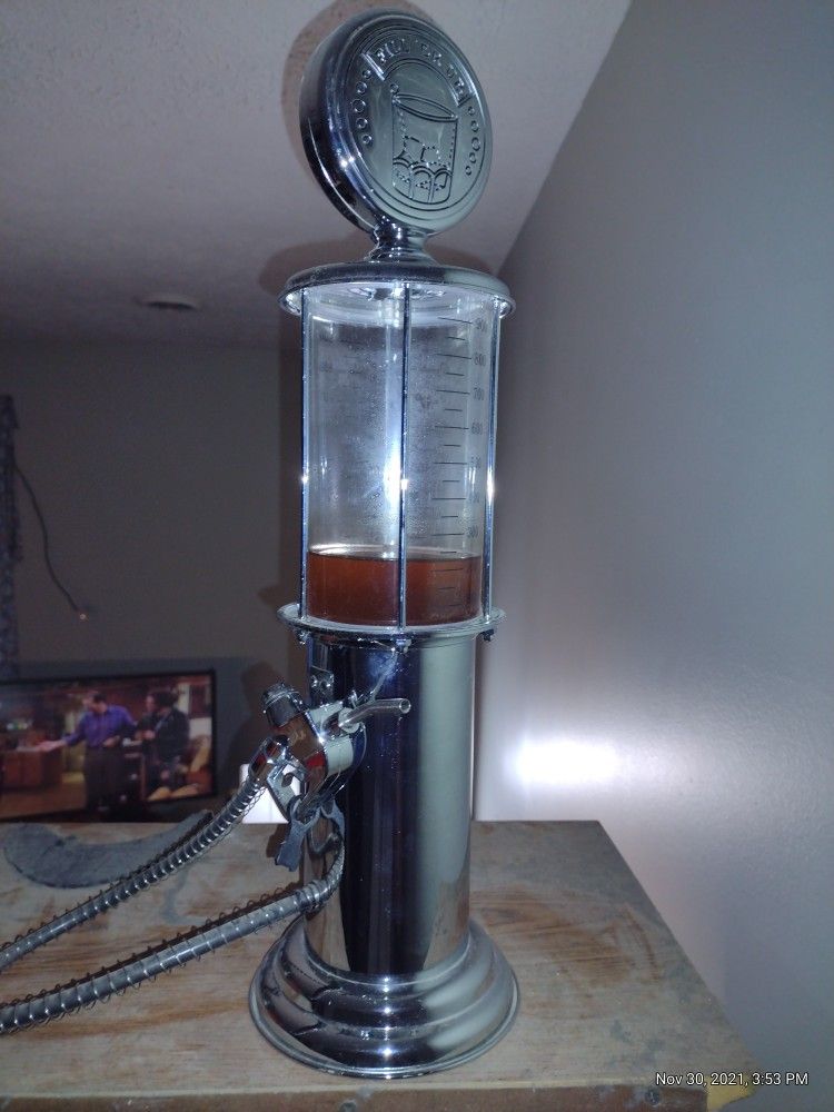 Gas Pump Drink Dispenser