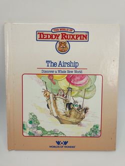 Vintage Teddy Ruxpin 3 Book Lot One More Spot, The Airship, Teddy Ruxpins Bday Thumbnail