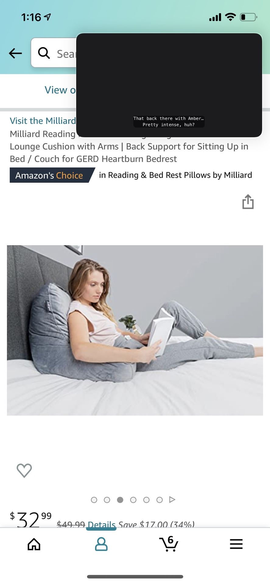 Soft Back Chair Pillow