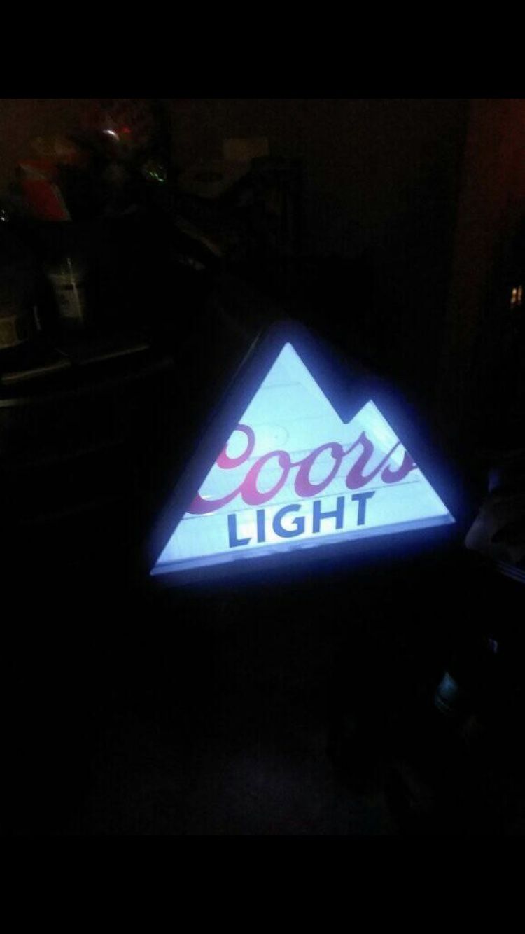 Coors light mini fridge