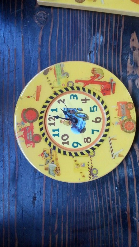 Kids Room Tractor Wall Decor