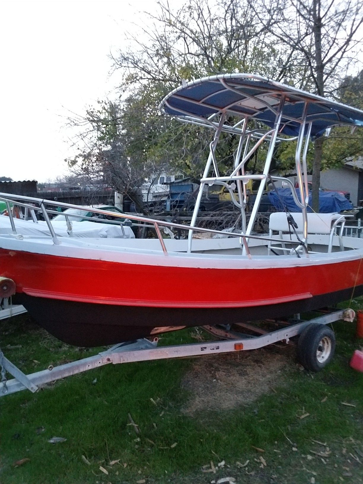OPEN FISH CENTER CONSOLE SHAMROCK FISHING BOAT