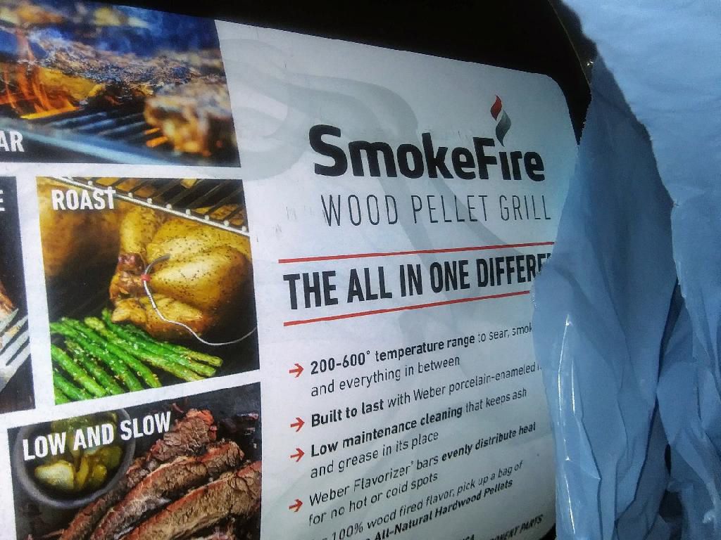 Brand NeW Weber Smoke-Fire Pellet Smoker Grill.. Retail=$1,199 Sale price $688 DELIVERY AVAILABLE New not Used. Never find this on sale like t