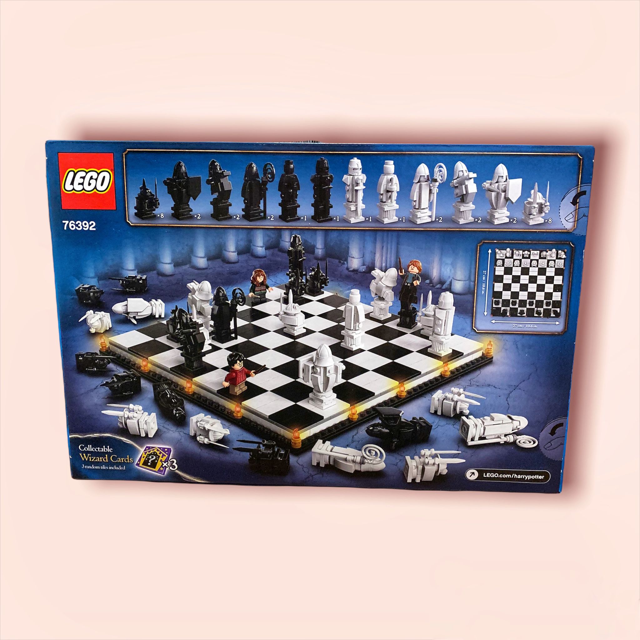 Lego harry potter Hogwarts wizard chess set 76392