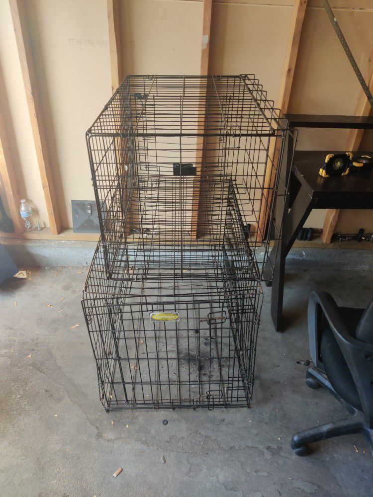 2 Dog Cages Avalible 