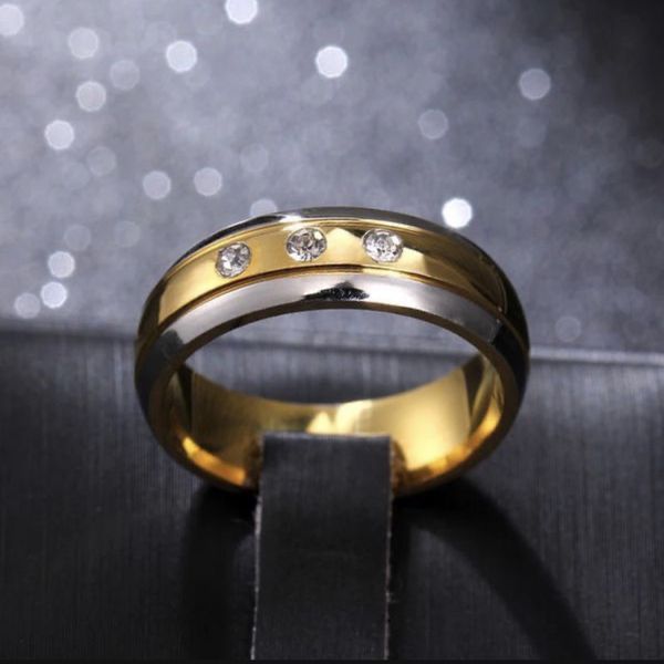 Unisex 18K Gold plated Charm Lover Ring