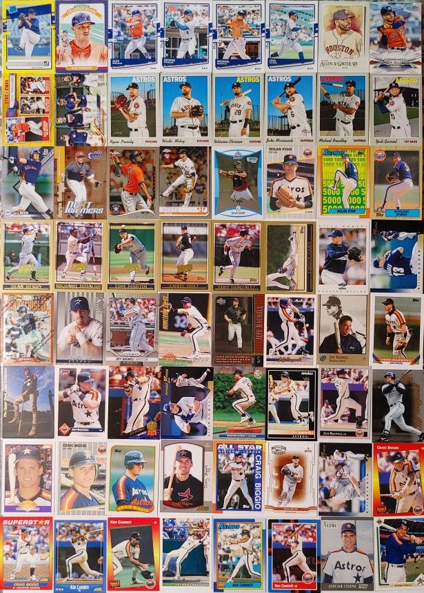 Houston Astros Card Lot