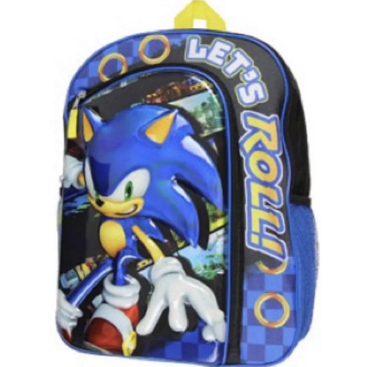 Sonic Sega Game Let's Roll Backpack