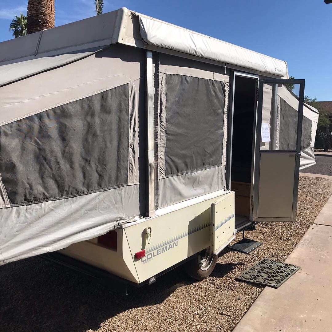 Coleman 1991 Roanoke Pop Up Camper for Sale in Phoenix, AZ - OfferUp