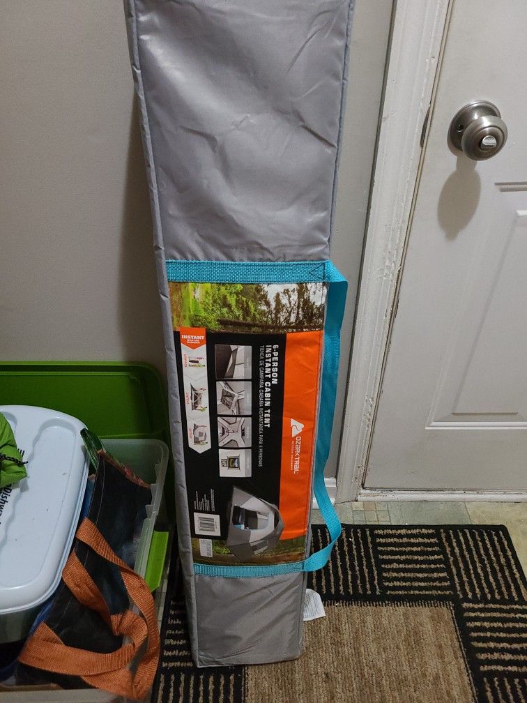 Ozark Trail Insta Cabin Tent. Brand New