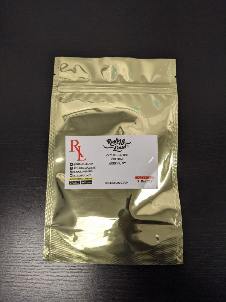 Rolling Loud NY General Admission Ticket
