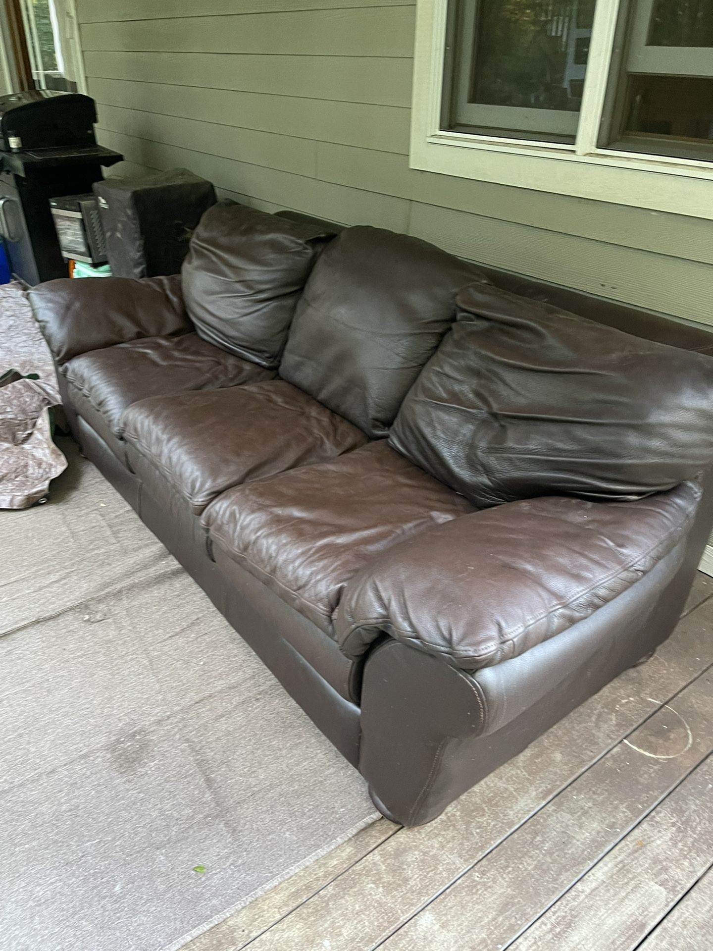 Leather Sofa