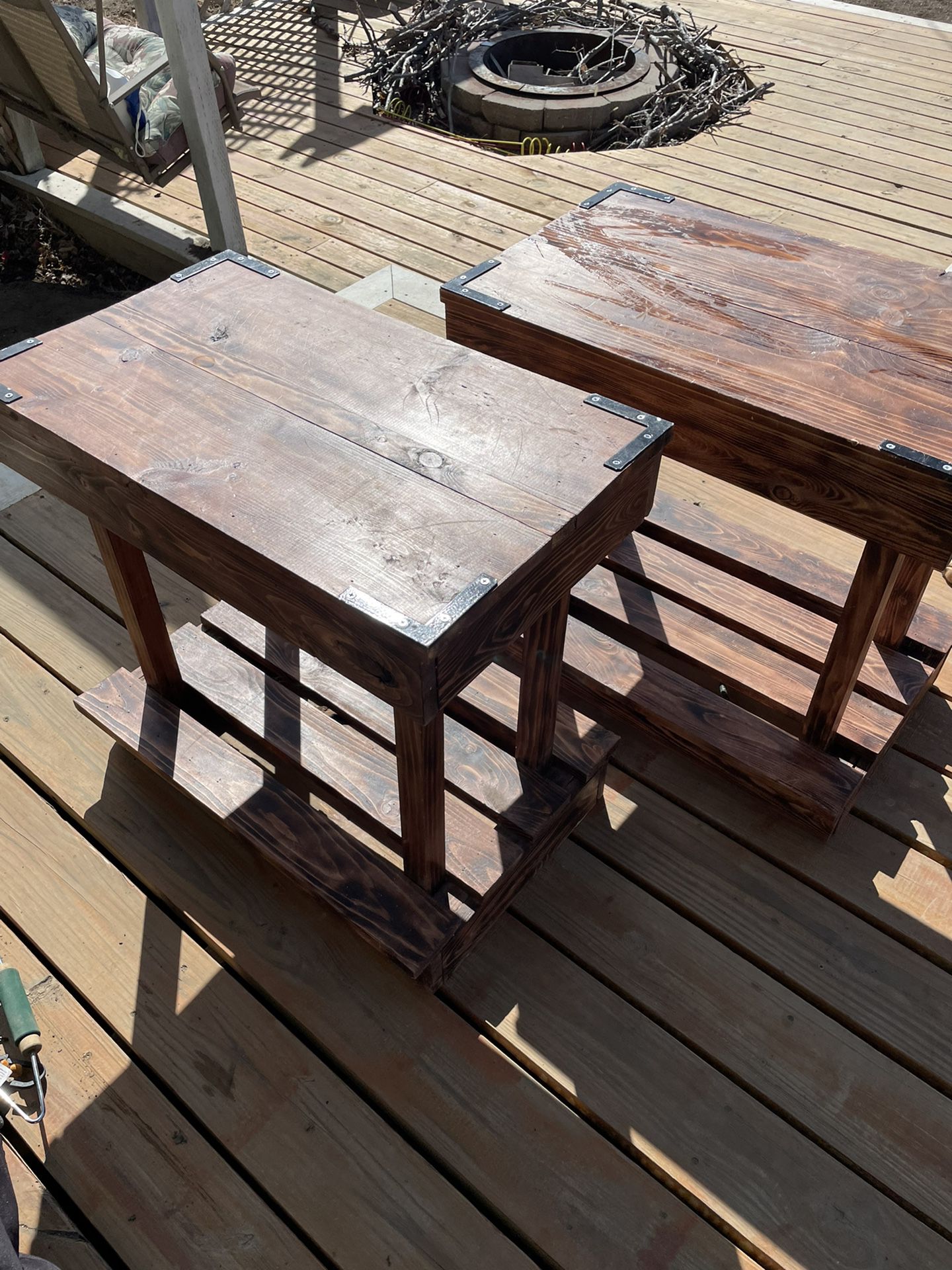 Rustic Side Tables 