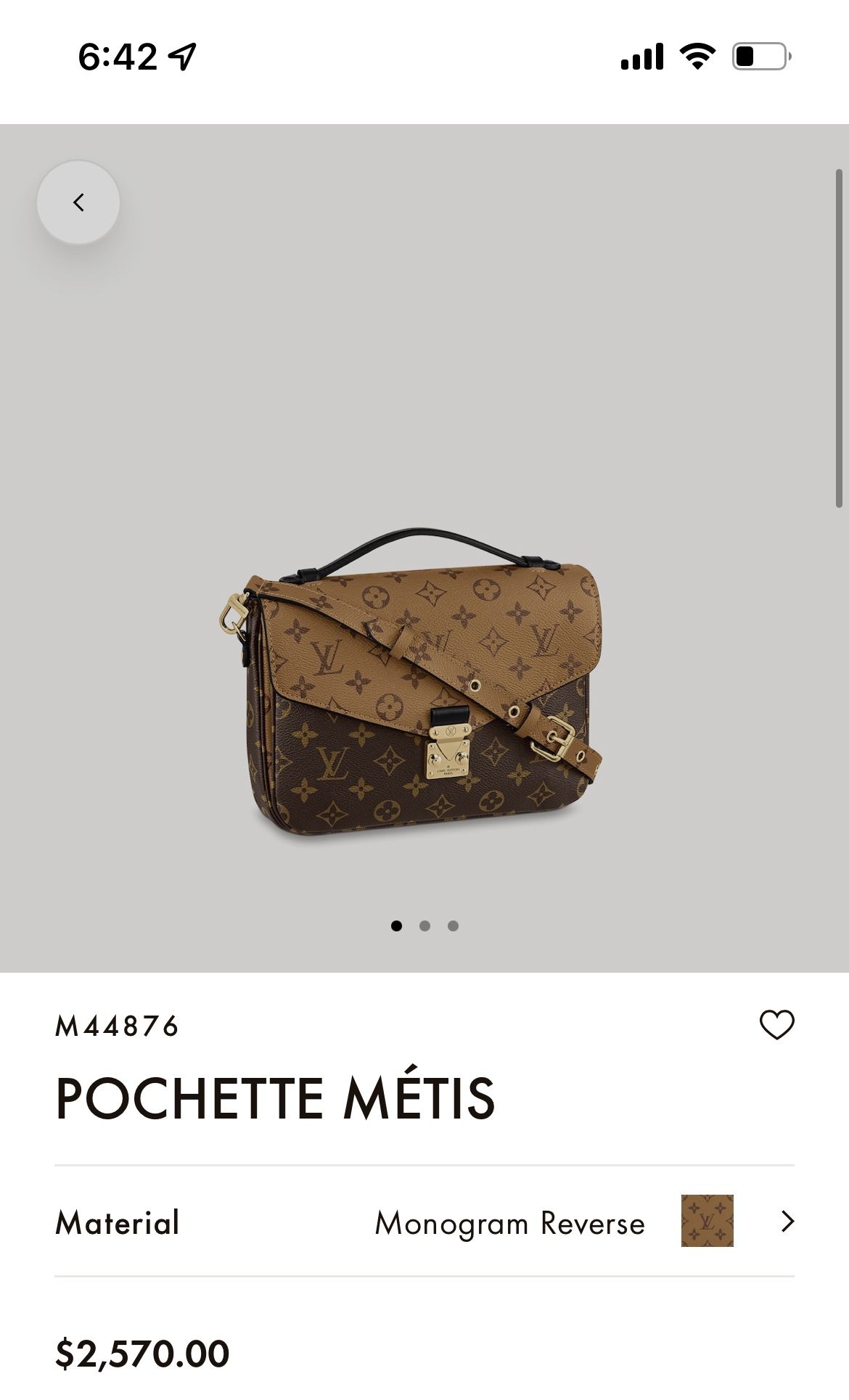 LV CROSSBODY BAG