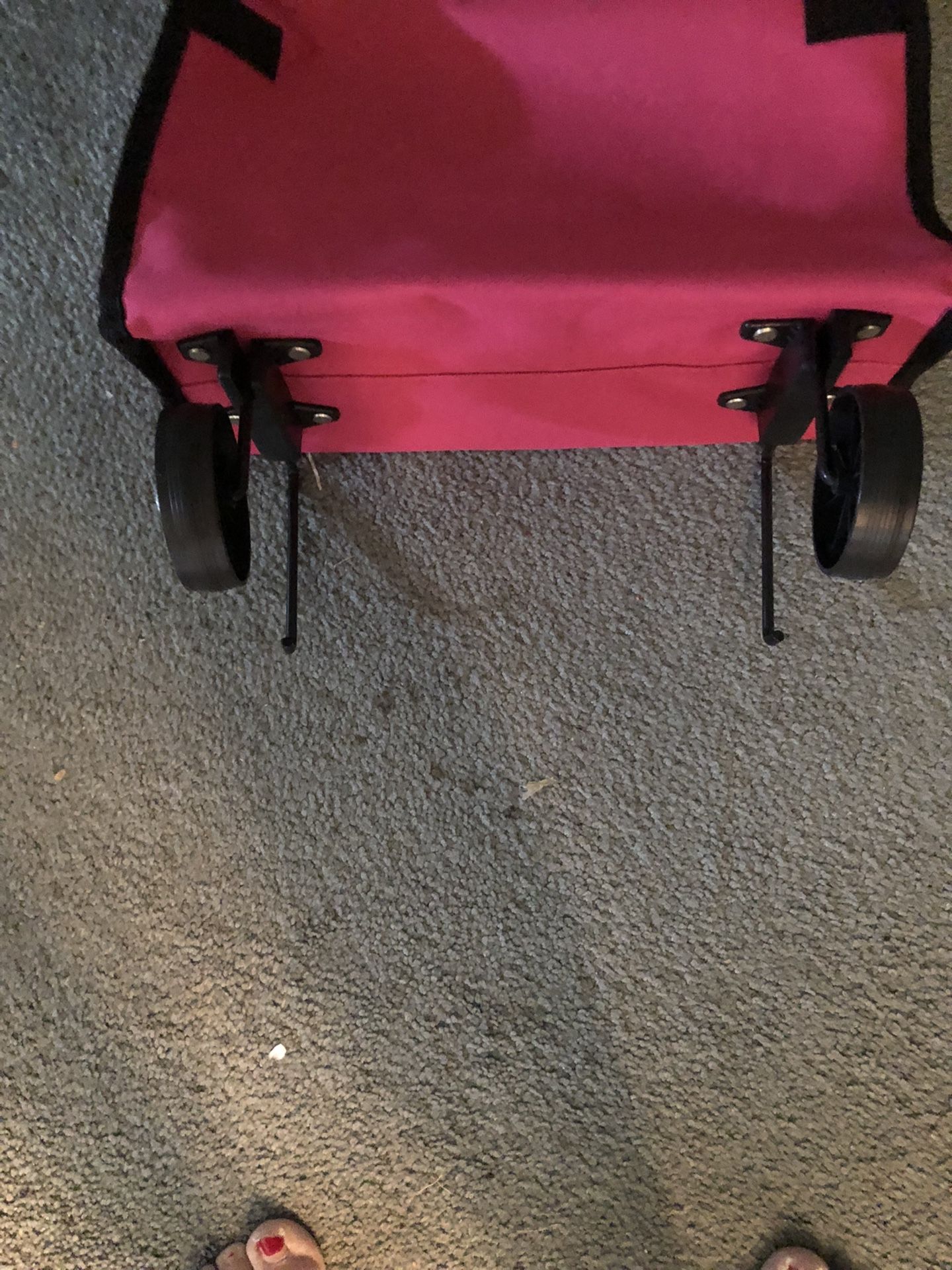 Tote Bag Rolling Folds Into Compact Space New Never Used