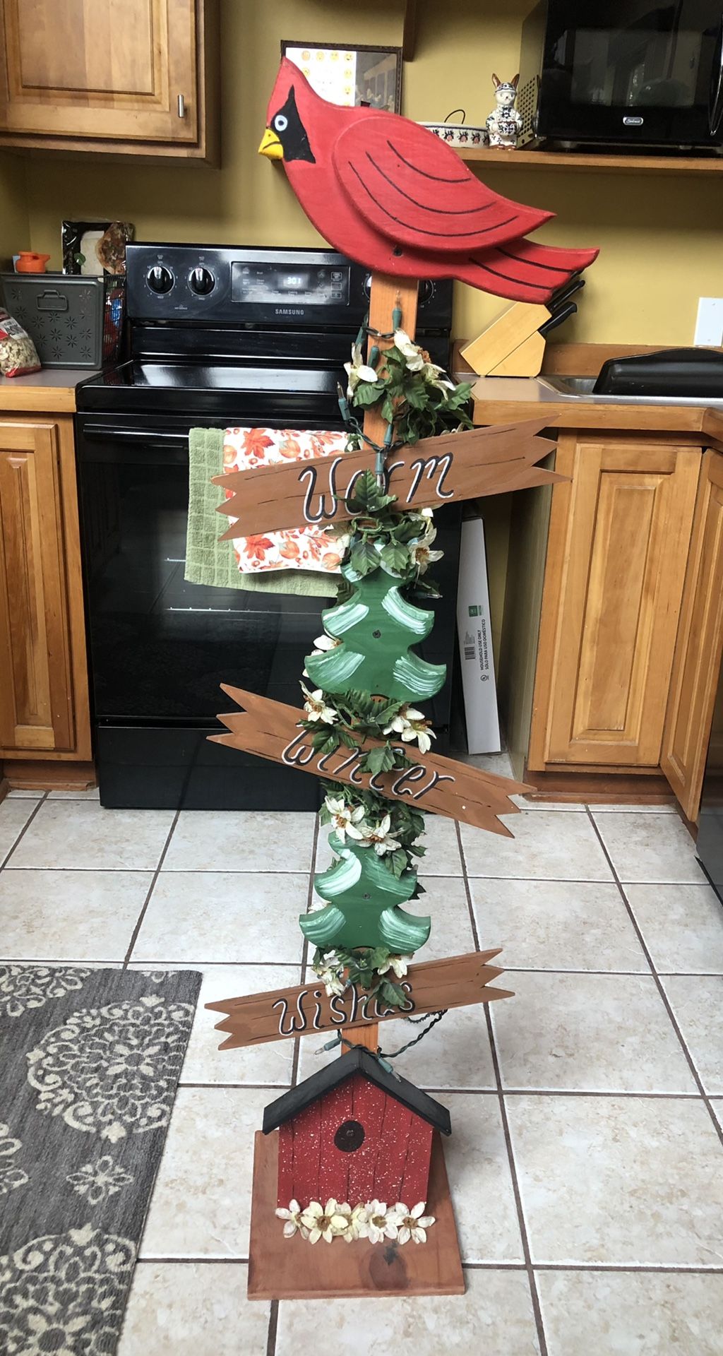 Warm Winter Wishes Decor