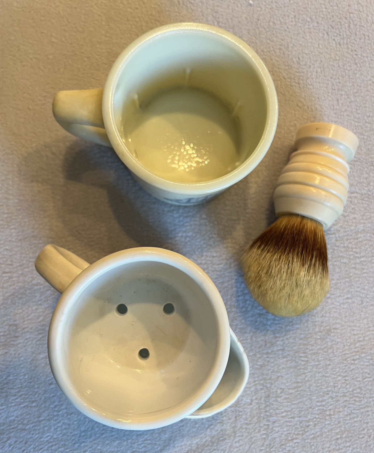 2- Vintage Shaving Mugs 