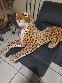 Giant Leopard Stuffed Animal Thumbnail