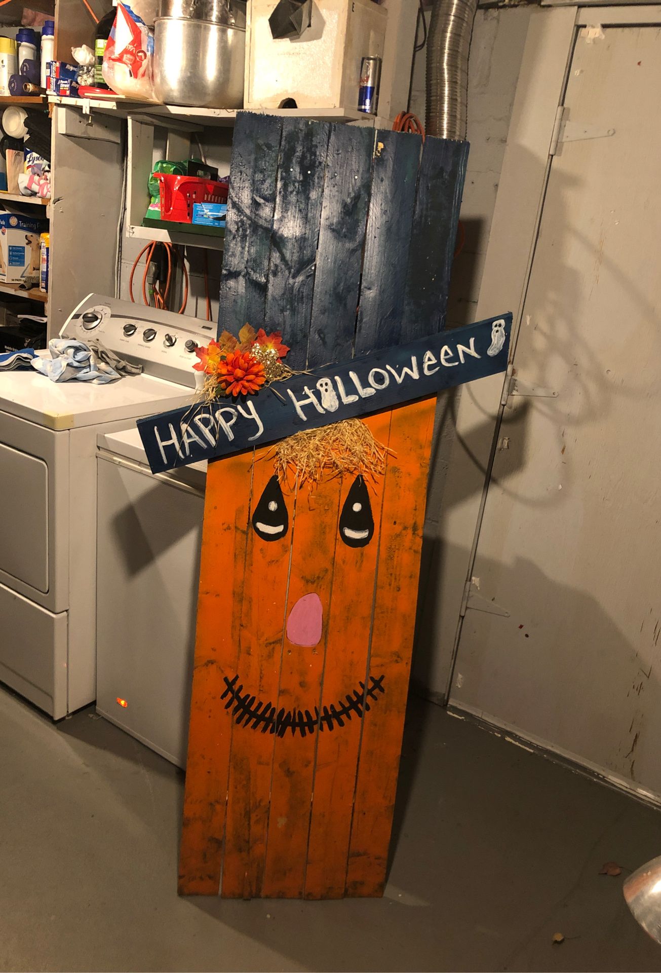 Decorations of Pumpkins and would