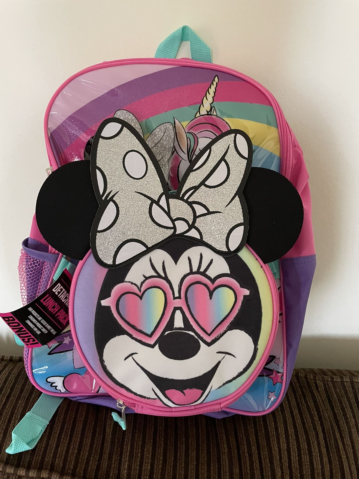 Brand New Book back for girls by Disney Junior mini