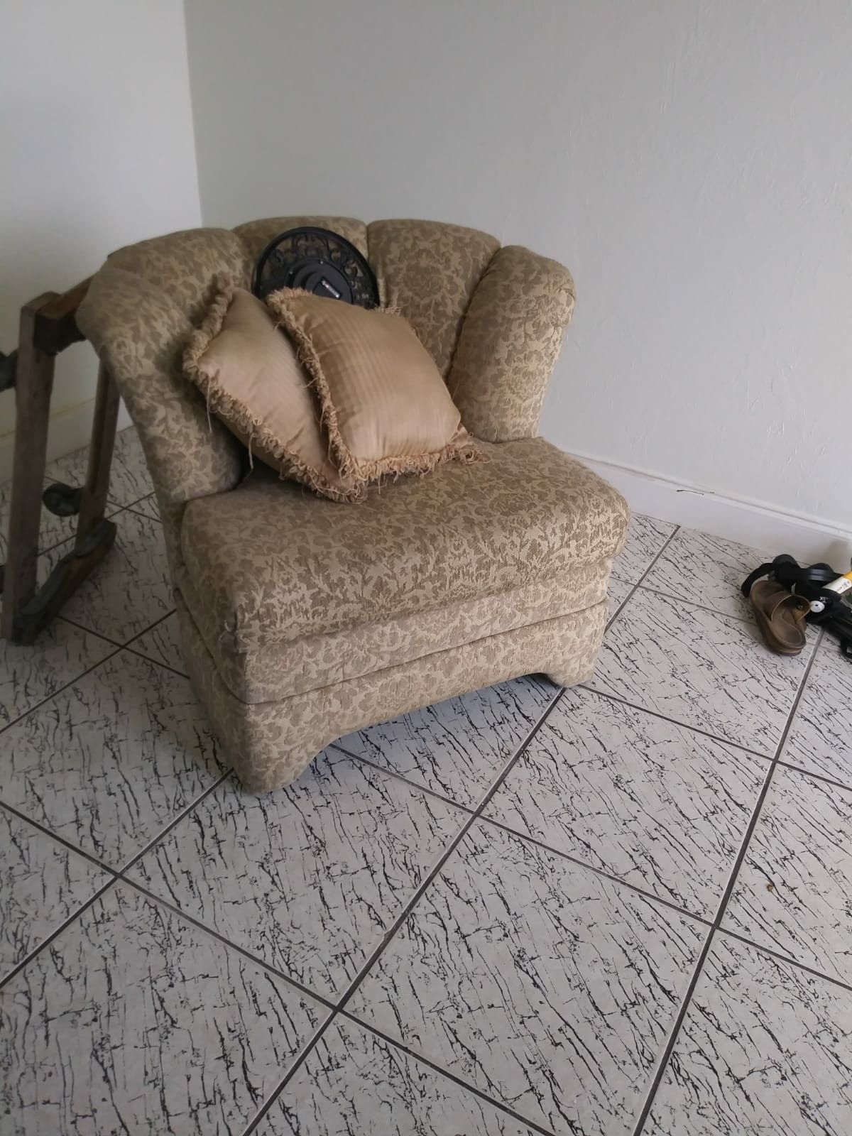 Sofa love seat and chair
