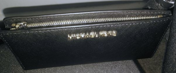 MK black and gold wallet. Thumbnail