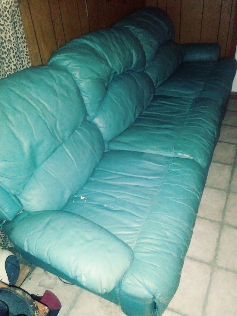 Sectional with a sleeper