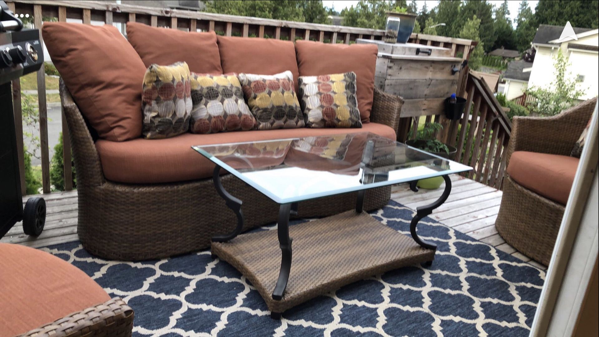 Costco Wicker Patio Furniture Set for Sale in Mill Creek, WA OfferUp