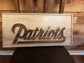 Wooden Patriots Sign Thumbnail