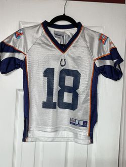 Peyton Manning Indianapolis Colts Super Bowl XLI SB41 jersey YOUTH Large (7) No rips, tears or stains Thumbnail
