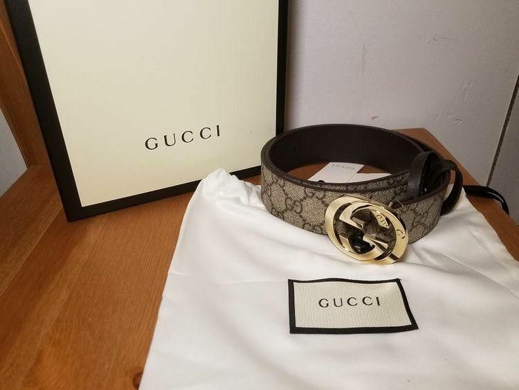 Gucci Supreme Brown Belt