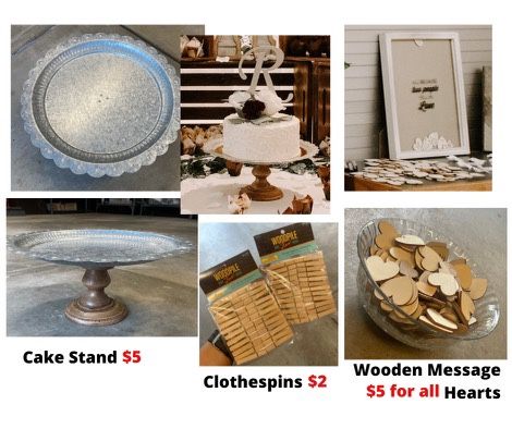 Extra Wedding Supplies