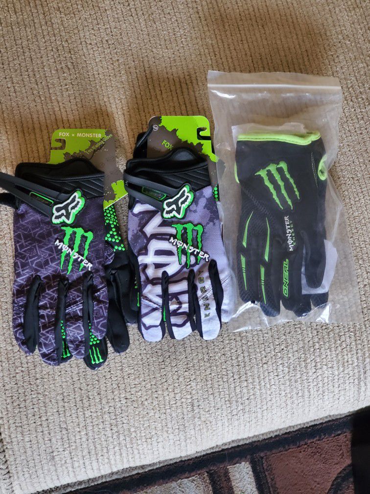 NEW Monster Energy Gloves 