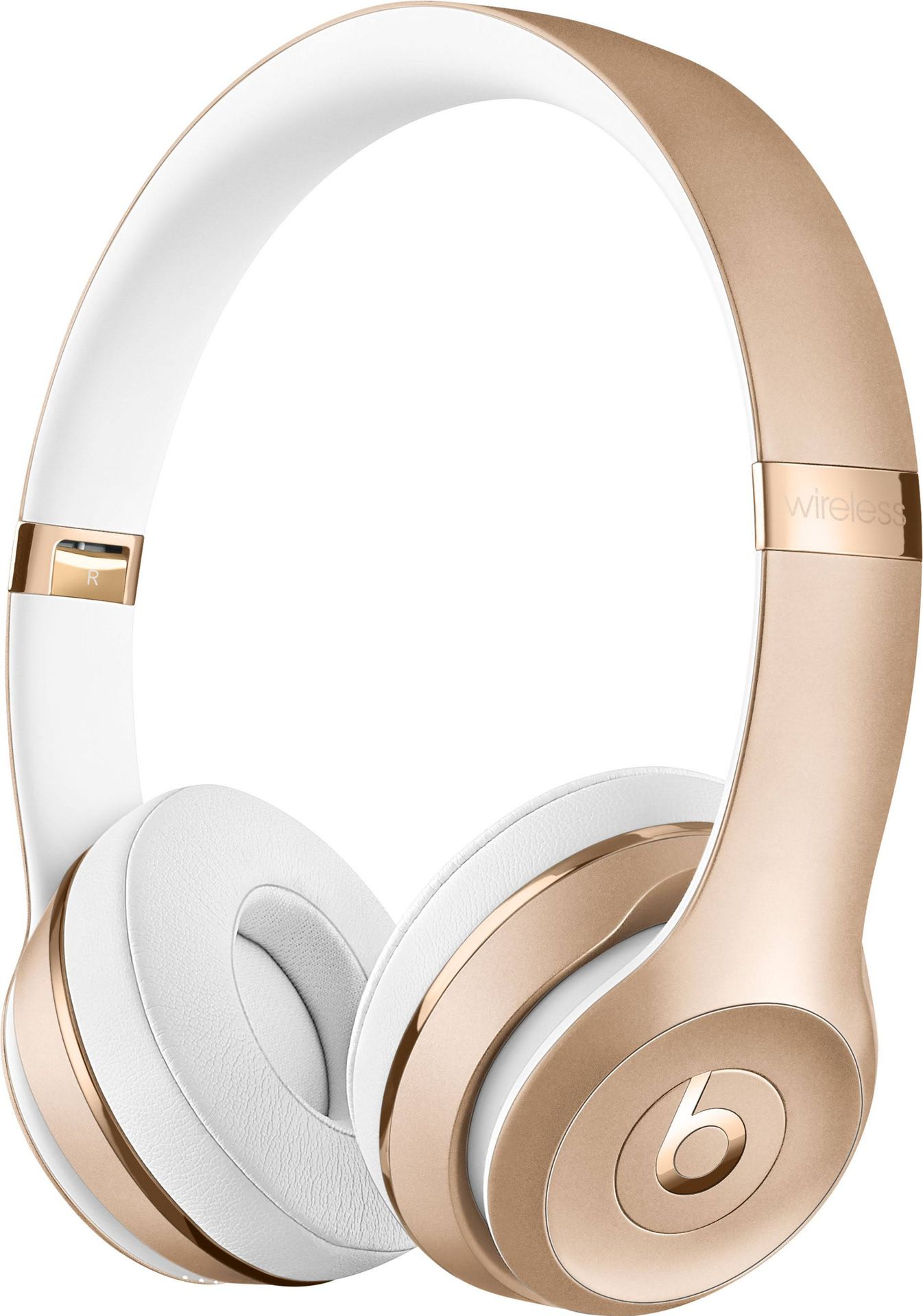 Beats By Dre Solo 3 Wireless Headphones Gold/white