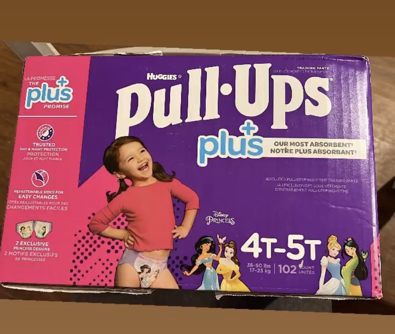 Huggies Pull-Ups plus 4T-5t