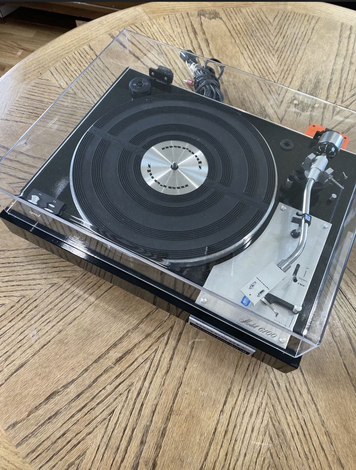 Marantz 6100 Turntable Excellent Condition Serviced Recently Sounds Amazing!